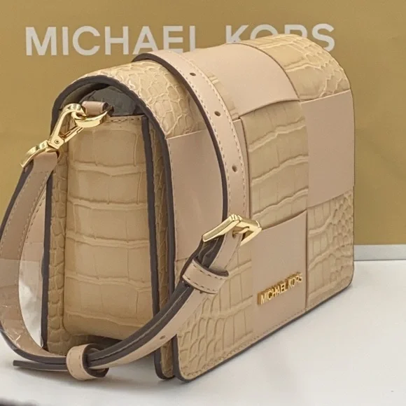 MICHAEL KORS MERCER SMALL CLUTCH XBODY BUFF - Picture 6 of 15